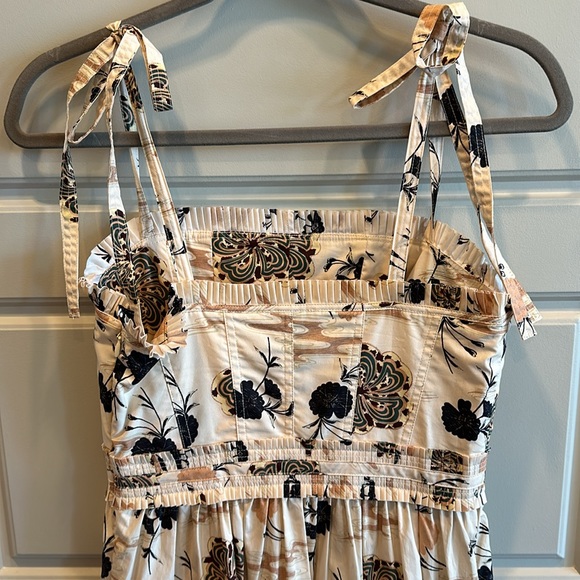 Ulla Johnson Lune Floral Poplin Midi Dress NWOT - Picture 14 of 16